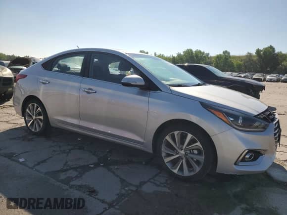 2018 Hyundai Accent Limited с VIN 3KPC34A39JE035147, выставлен на аукционе Copart как лот 60143795 с пробегом 13 412 миль миль и Списание • Salvage title. История ставок и продаж доступна на DreamBid. Изображение 4.