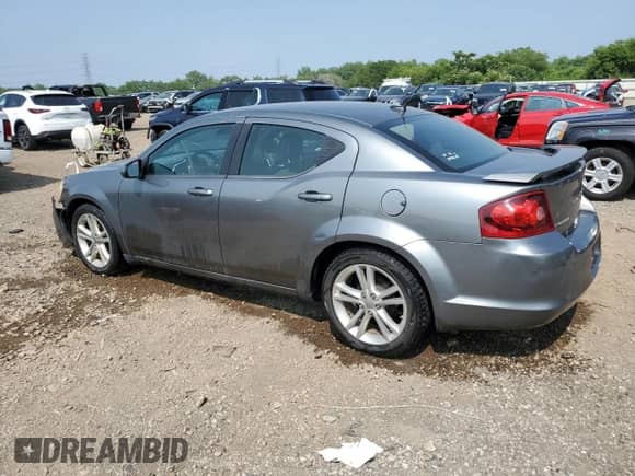 2012 Dodge Avenger SXT Plus with VIN 1C3CDZEG4CN142536, listed as a Copart auction lot 64395335 with 224,461 mi miles and Salvage title. Bid and sale history available at DreamBid. Image 2.