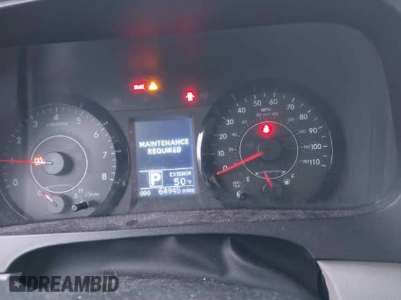 2016 Toyota Sienna LE AAS with VIN 5TDKK3DC7GS707855, listed as a IAAI auction lot 42022385 with 64,945 mi miles and . Bid and sale history available at DreamBid. Image 7.