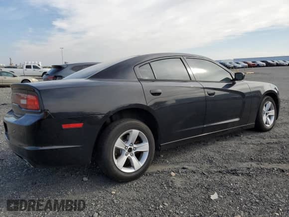 2013 Dodge Charger SE with VIN 2C3CDXBG6DH717951, listed as a Copart auction lot 62427055 with 131,247 mi miles and Salvage title. Bid and sale history available at DreamBid. Image 3.