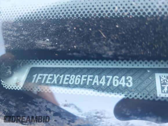 2015 Ford F-150 XLT with VIN 1FTEX1E86FFA47643, listed as a IAAI auction lot 42581835 with 93,182 mi miles and . Bid and sale history available at DreamBid. Image 17.