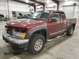 2007 Chevrolet Colorado 1LT with VIN 1GCDT19E778252840, listed as a Copart auction lot 64118285 with 117,205 mi miles and Salvage title. Bid and sale history available at DreamBid. Image 1.