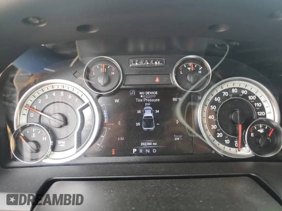 2017 Ram 1500 Laramie с VIN 1C6RR7NT1HS610604, выставлен на аукционе Copart как лот 80277225 с пробегом 202 380 миль миль и Списание • Salvage title. История ставок и продаж доступна на DreamBid. Изображение 9.