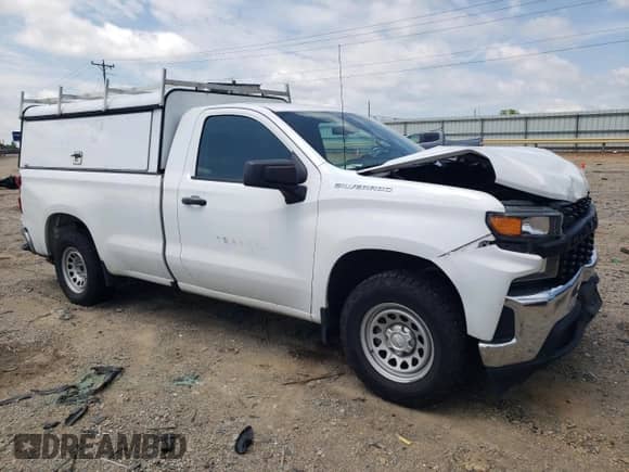 2022 Chevrolet Silverado 1500 Work Truck with VIN 3GCNWAEK8NG213091, listed as a Copart auction lot 64810505 with 91,781 mi miles and Salvage title. Bid and sale history available at DreamBid. Image 4.