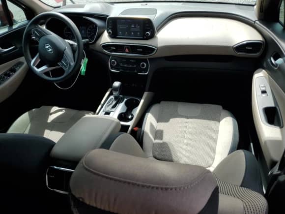 2020 Hyundai Santa Fe SE with VIN 5NMS23AD5LH163057, listed as a Copart auction lot 80560485 with 138,264 mi miles and Salvage title. Bid and sale history available at DreamBid. Image 8.