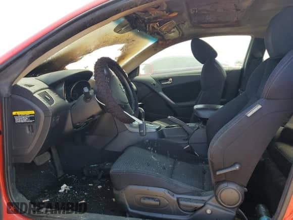 2011 Hyundai Genesis Coupe z VIN KMHHT6KD3BU045034, wystawiony jako Copart lot #69459375 z przebiegiem Nie podano mil oraz Szkoda całkowita • Salvage title. Historia ofert i sprzedaży dostępna na DreamBid. Obrazek 7.