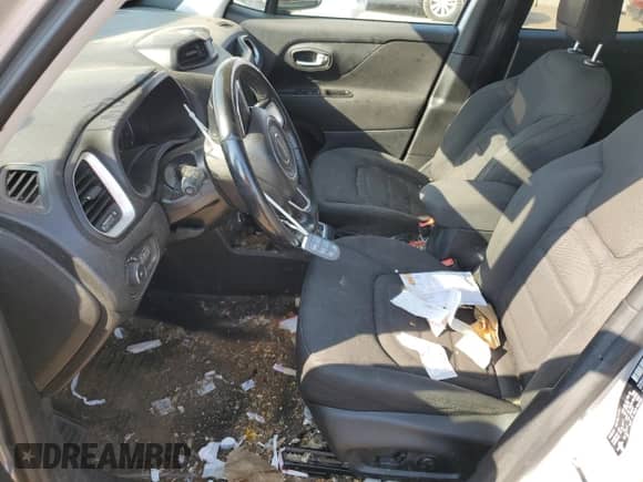 2018 Jeep Renegade Latitude with VIN ZACCJBBB4JPH61064, listed as a Copart auction lot 70741315 with 92,181 mi miles and Salvage title. Bid and sale history available at DreamBid. Image 7.
