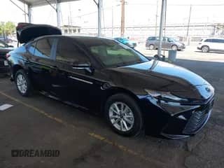 2025 Toyota Camry SE with VIN 4T1DAACK8SU606171, listed as a IAAI auction lot 43151767 with 4,014 mi miles and . Bid and sale history available at DreamBid. Image 1.