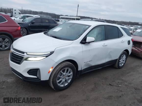 2024 Chevrolet Equinox LT с VIN 3GNAXTEG8RS212486, выставлен на аукционе IAAI как лот 41102732 с пробегом 21 773 миль миль и . История ставок и продаж доступна на DreamBid. Изображение 2.