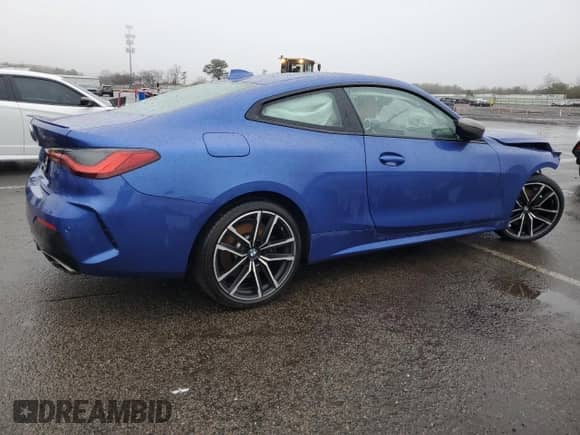 2021 BMW 4 Series M440i xDrive с VIN WBA13AR0XMCF64330, выставлен на аукционе Copart как лот 71690825 с пробегом 43 532 миль миль и На запчасти • Non repairable. История ставок и продаж доступна на DreamBid. Изображение 3.