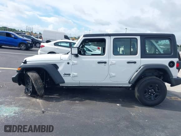 2025 Jeep Wrangler Sport S с VIN 1C4PJXDG4SW650607, выставлен на аукционе IAAI как лот 43134560 с пробегом 482 миль миль и . История ставок и продаж доступна на DreamBid. Изображение 15.