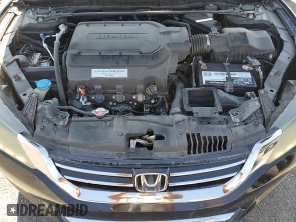 2014 Honda Accord EX-L with VIN 1HGCR3F84EA034818, listed as a Copart auction lot 80589815 with 97,871 mi miles and Salvage title. Bid and sale history available at DreamBid. Image 11.
