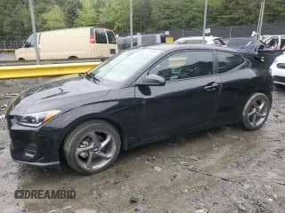 2021 Hyundai Veloster 2.0 z VIN KMHTG6AFXMU032611, wystawiony jako Copart lot #72994204 z przebiegiem 21 916 mil mil oraz Szkoda całkowita • Salvage title. Historia ofert i sprzedaży dostępna na DreamBid. Obrazek 1.