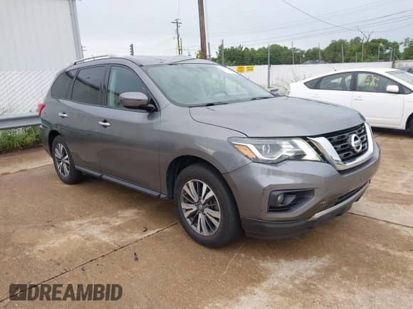 2017 Nissan Pathfinder Platinum z VIN 5N1DR2MN0HC672123, wystawiony jako IAAI lot #42747557 z przebiegiem 136 728 mil mil oraz . Historia ofert i sprzedaży dostępna na DreamBid. Obrazek 1.