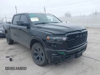 2025 Ram 1500 Big Horn с VIN 1C6RREFP3SN634401, выставлен на аукционе IAAI как лот 41434346 с пробегом 4 226 миль миль и . История ставок и продаж доступна на DreamBid. Изображение 1.