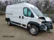 2023 Ram ProMaster Cargo z VIN 3C6LRVBG3PE552692, wystawiony jako Copart lot #49185205 z przebiegiem 17 952 mil mil oraz Szkoda całkowita • Salvage title. Historia ofert i sprzedaży dostępna na DreamBid. Obrazek 4.