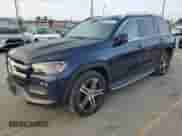2020 Mercedes-Benz GLS 450 z VIN 4JGFF5KEXLA157687, wystawiony jako Copart lot #90318515 z przebiegiem 54 315 mil mil oraz Szkoda całkowita • Salvage title. Historia ofert i sprzedaży dostępna na DreamBid. Obrazek 1.