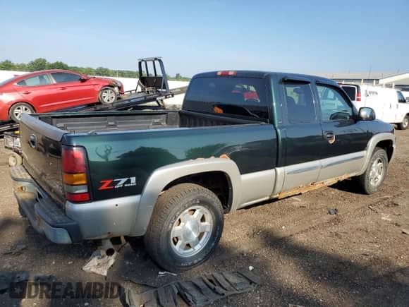 2006 GMC Sierra 1500 SLT with VIN 1GTEK19B36Z241436, listed as a Copart auction lot 67980425 with Not provided miles and Salvage title. Bid and sale history available at DreamBid. Image 3.