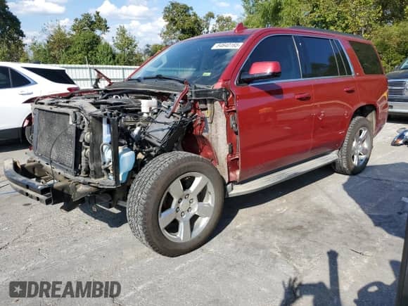 2015 Chevrolet Tahoe LT с VIN 1GNSKBKC4FR587837, выставлен на аукционе Copart как лот 84640165 с пробегом 121 212 миль миль и Чистый • Clean title. История ставок и продаж доступна на DreamBid. Изображение 1.