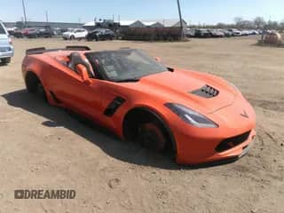 2019 Chevrolet Corvette z VIN 1G1YP3D63K5606115, wystawiony jako IAAI lot #42115984 z przebiegiem 38 512 mil mil oraz . Historia ofert i sprzedaży dostępna na DreamBid. Obrazek 1.