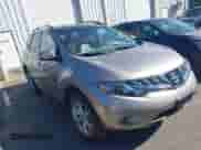 2009 Nissan Murano LE with VIN JN8AZ18W59W150239, listed as a IAAI auction lot 43128191 with 33,232 mi miles and . Bid and sale history available at DreamBid. Image 1.