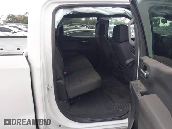 2025 Chevrolet Silverado 1500 Custom with VIN 3GCPKBEK6SG229571, listed as a IAAI auction lot 43299191 with 10,593 mi miles and . Bid and sale history available at DreamBid. Image 8.