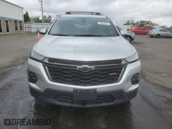 2022 Chevrolet Traverse RS с VIN 1GNEVJKW1NJ174540, выставлен на аукционе Copart как лот 70264615 с пробегом 30 133 миль миль и Списание • Salvage title. История ставок и продаж доступна на DreamBid. Изображение 5.