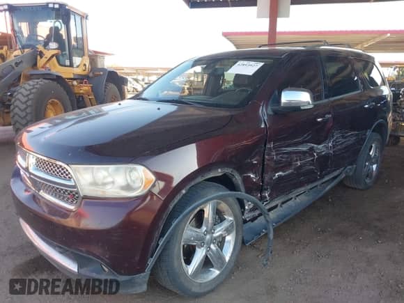 2012 Dodge Durango Citadel with VIN 1C4SDJET7CC337676, listed as a IAAI auction lot 42893927 with 160,094 mi miles and . Bid and sale history available at DreamBid. Image 18.