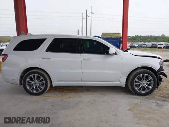 2020 Dodge Durango GT with VIN 1C4RDHDG5LC259426, listed as a IAAI auction lot 41655566 with 53,063 mi miles and . Bid and sale history available at DreamBid. Image 13.