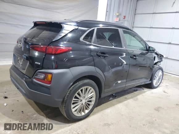 2018 Hyundai Kona SEL with VIN KM8K2CAA9JU080528, listed as a Copart auction lot 68415655 with 128,503 mi miles and Salvage title. Bid and sale history available at DreamBid. Image 3.