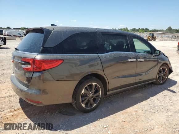 2023 Honda Odyssey Elite с VIN 5FNRL6H97PB009312, выставлен на аукционе Copart как лот 69395615 с пробегом Не указан миль и Списание • Salvage title. История ставок и продаж доступна на DreamBid. Изображение 3.