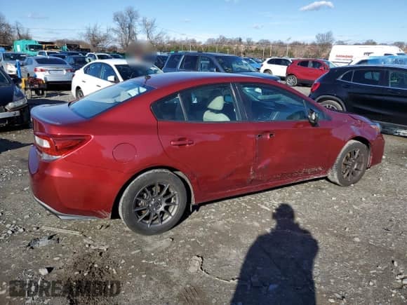 2017 Subaru Impreza с VIN 4S3GKAA6XH1607224, выставлен на аукционе Copart как лот 85237284 с пробегом 62 930 миль миль и Списание • Salvage title. История ставок и продаж доступна на DreamBid. Изображение 3.