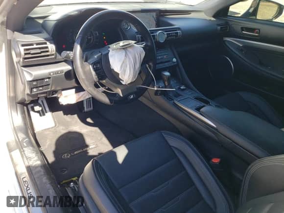 2019 Lexus RC 350 with VIN JTHHZ5BC3K5021376, listed as a Copart auction lot 86424775 with 102,979 mi miles and Salvage title. Bid and sale history available at DreamBid. Image 8.