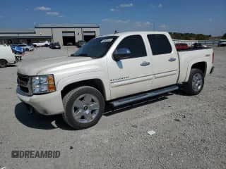2009 Chevrolet Silverado 1500 LTZ with VIN 3GCEK33M69G249203, listed as a Copart auction lot 80805045 with 156,964 mi miles and Salvage title. Bid and sale history available at DreamBid. Image 1.