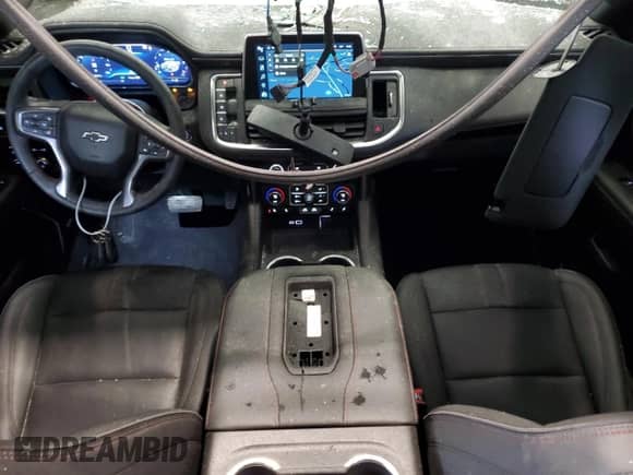 2023 Chevrolet Tahoe RST с VIN 1GNSKRKD3PR530466, выставлен на аукционе Copart как лот 55382115 с пробегом 12 442 миль миль и Списание • Salvage title. История ставок и продаж доступна на DreamBid. Изображение 8.