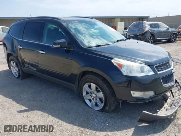 2012 Chevrolet Traverse 2LT with VIN 1GNKRJED4CJ272752, listed as a IAAI auction lot 42752899 with 129,079 mi miles and . Bid and sale history available at DreamBid. Image 1.