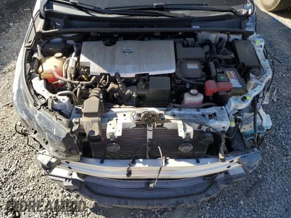 2020 Toyota Prius LE with VIN JTDKARFP2L3131738, listed as a Copart auction lot 89668615 with 66,235 mi miles and Salvage title. Bid and sale history available at DreamBid. Image 11.