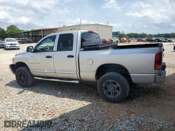 2006 Dodge RAM with VIN 3D3LX38C26G267273, listed as a Copart auction lot 57821795 with 161,967 mi miles and Salvage title. Bid and sale history available at DreamBid. Image 2.