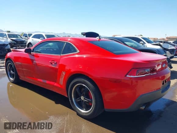 2014 Chevrolet Camaro LS z VIN 2G1FA1E36E9277337, wystawiony jako IAAI lot #43475917 z przebiegiem 149 480 mil mil oraz . Historia ofert i sprzedaży dostępna na DreamBid. Obrazek 3.