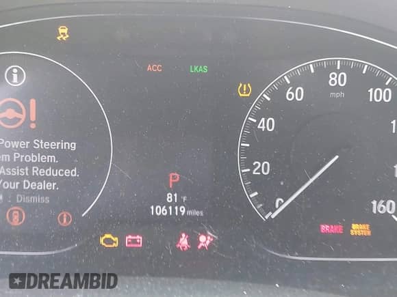2018 Honda Accord EX-L with VIN 1HGCV2F51JA014175, listed as a IAAI auction lot 42418840 with 106,119 mi miles and . Bid and sale history available at DreamBid. Image 7.