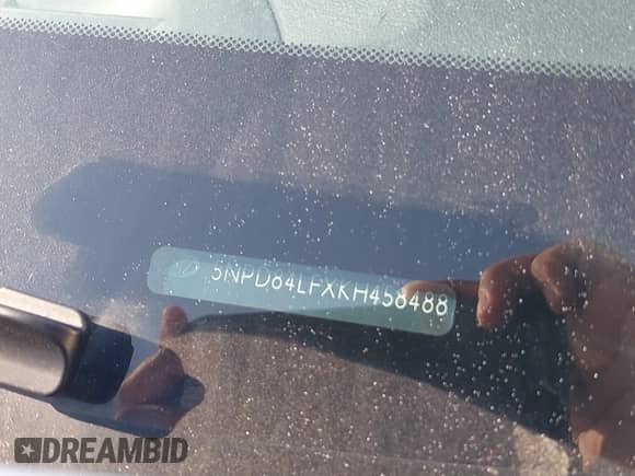 2019 Hyundai Elantra Limited with VIN 5NPD84LFXKH458488, listed as a IAAI auction lot 43169688 with 90,853 mi miles and . Bid and sale history available at DreamBid. Image 9.