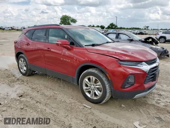 2019 Chevrolet Blazer with VIN 3GNKBBRA6KS695856, listed as a Copart auction lot 62461155 with 106,746 mi miles and Salvage title. Bid and sale history available at DreamBid. Image 4.