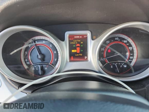 2020 Dodge Journey SE Value with VIN 3C4PDCAB0LT237048, listed as a Copart auction lot 80639805 with 34,086 mi miles and Salvage title. Bid and sale history available at DreamBid. Image 9.