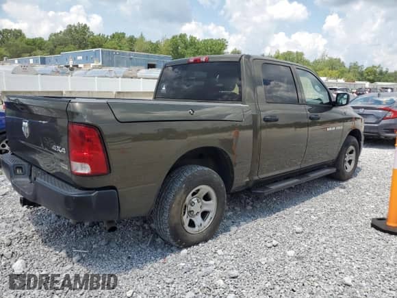 2012 Ram 1500 Tradesman with VIN 1C6RD7KP9CS254482, listed as a Copart auction lot 62598915 with 137,646 mi miles and Salvage title. Bid and sale history available at DreamBid. Image 3.