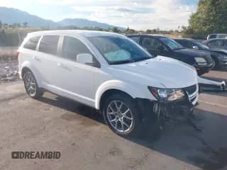 2019 Dodge Journey GT with VIN 3C4PDDEG1KT708912, listed as a IAAI auction lot 43174158 with 91,744 mi miles and . Bid and sale history available at DreamBid. Image 1.