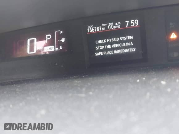 2015 Toyota Prius One z VIN JTDKDTB38F1583183, wystawiony jako IAAI lot #42905756 z przebiegiem 166 787 mil mil oraz . Historia ofert i sprzedaży dostępna na DreamBid. Obrazek 15.