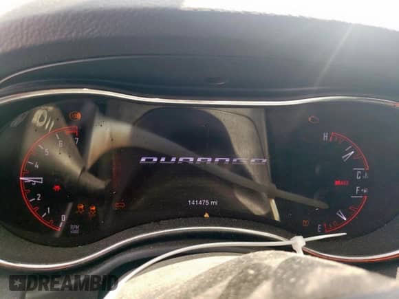 2016 Dodge Durango SXT z VIN 1C4RDJAG9GC455709, wystawiony jako Copart lot #65293645 z przebiegiem 141 475 mil mil oraz Szkoda całkowita • Salvage title. Historia ofert i sprzedaży dostępna na DreamBid. Obrazek 9.