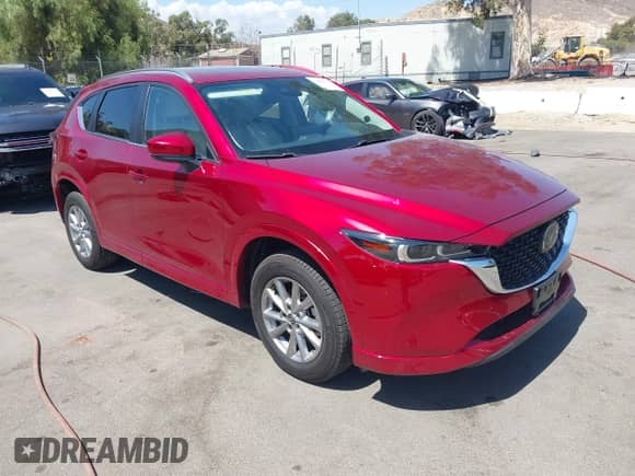 2024 Mazda CX-5 S Preferred с VIN JM3KFBCL1R0442606, выставлен на аукционе IAAI как лот 43142703 с пробегом 19 433 миль миль и . История ставок и продаж доступна на DreamBid. Изображение 1.