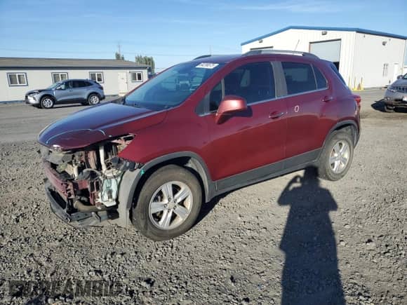 2017 Chevrolet Trax LT z VIN 3GNCJPSB1HL133664, wystawiony jako Copart lot #84299575 z przebiegiem 137 432 mil mil oraz Szkoda całkowita • Salvage title. Historia ofert i sprzedaży dostępna na DreamBid. Obrazek 1.