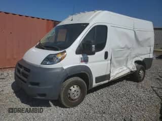 2018 Ram ProMaster Cargo z VIN 3C6TRVCG3JE138883, wystawiony jako Copart lot #47883145 z przebiegiem 177 569 mil mil oraz Szkoda całkowita • Salvage title. Historia ofert i sprzedaży dostępna na DreamBid. Obrazek 1.
